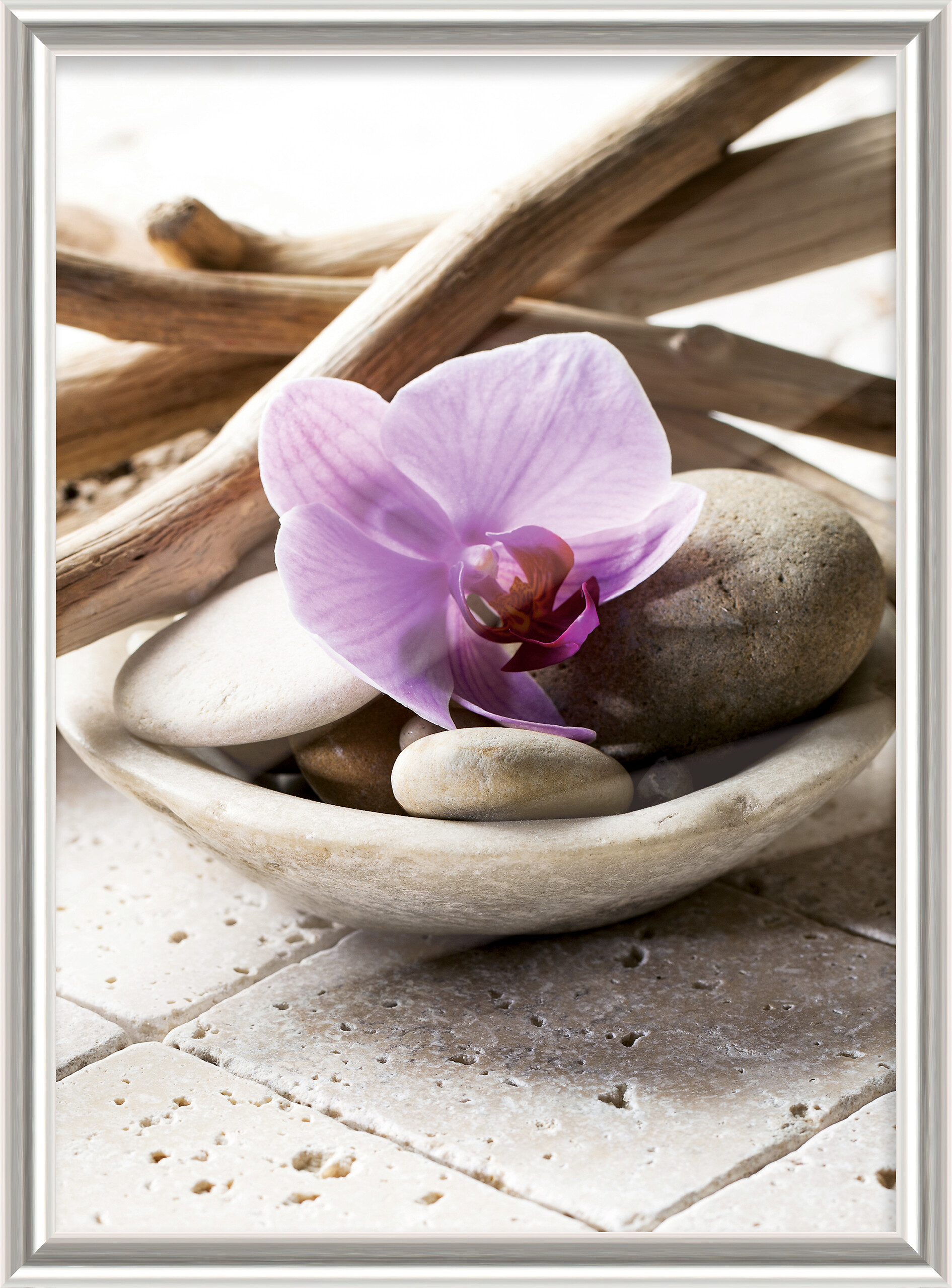 The Wall Bilderrahmen silber Kunststoff B/L: ca. 15x21 cm