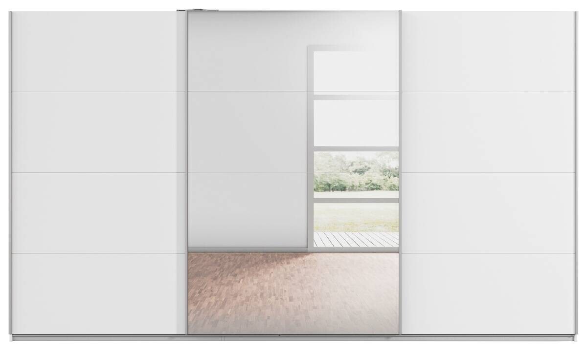 Kleiderschrank Kulmbach Alpinweiß B/H/T: ca. 360x210x62 cm