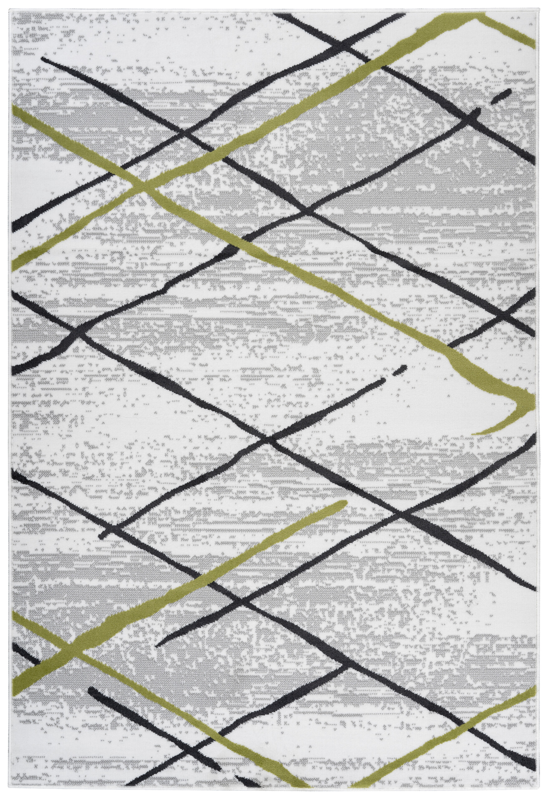 Kayoom Kurzflorteppich Vancouver 110 grau B/L: ca. 120x170 cm