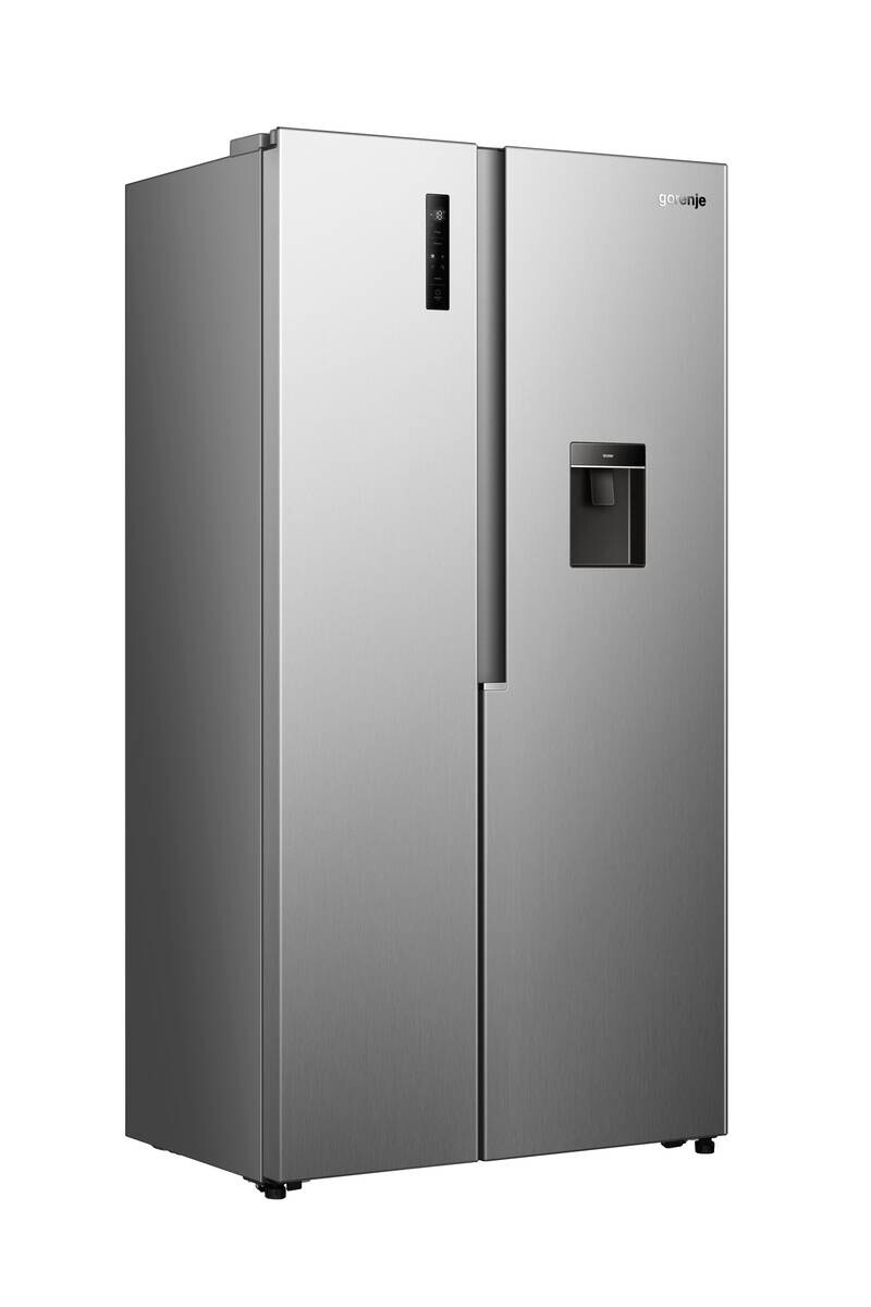 Gorenje Side-by-Side NRS9E4XWD Inox B/H/T: ca. 91,1x178,6x61,5 cm