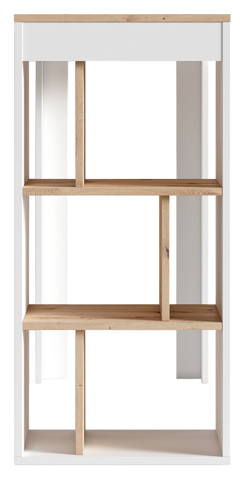 Bartisch MOBY Eiche Artisan Nachbildung weiß B/H/T: ca. 110x104x50 cm