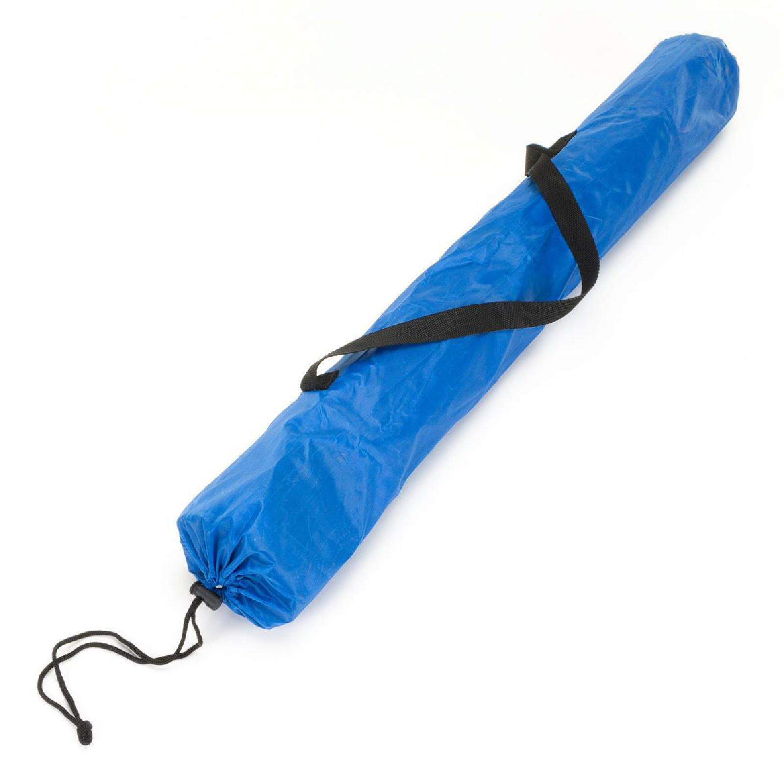VCM Campingtisch blau Polyester-Mischgewebe B/H/L: ca. 50x50x80 cm