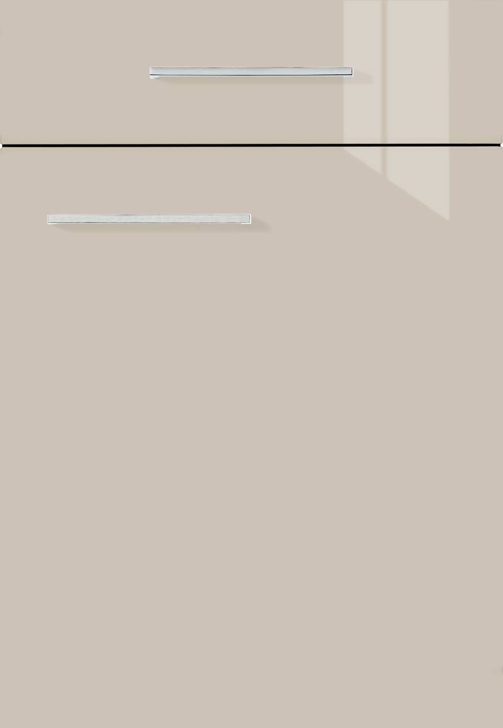 Impuls Küchenblock IP4050 rot Hochglanz weiß Hochglanz B/T: ca. 310x60 cm