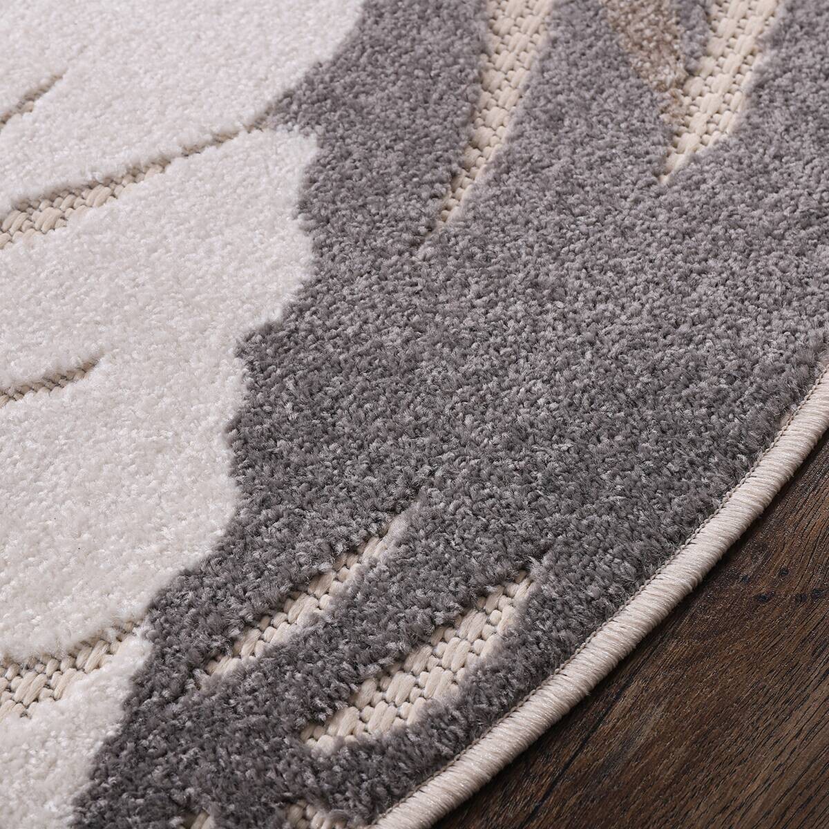 Sanat Outdoorteppich FLORAL beige B/L: ca. 200x200 cm