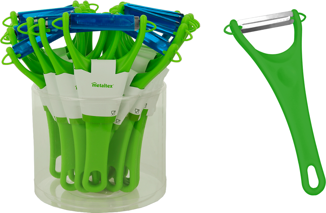 Metaltex Sparschäler grün Acryl