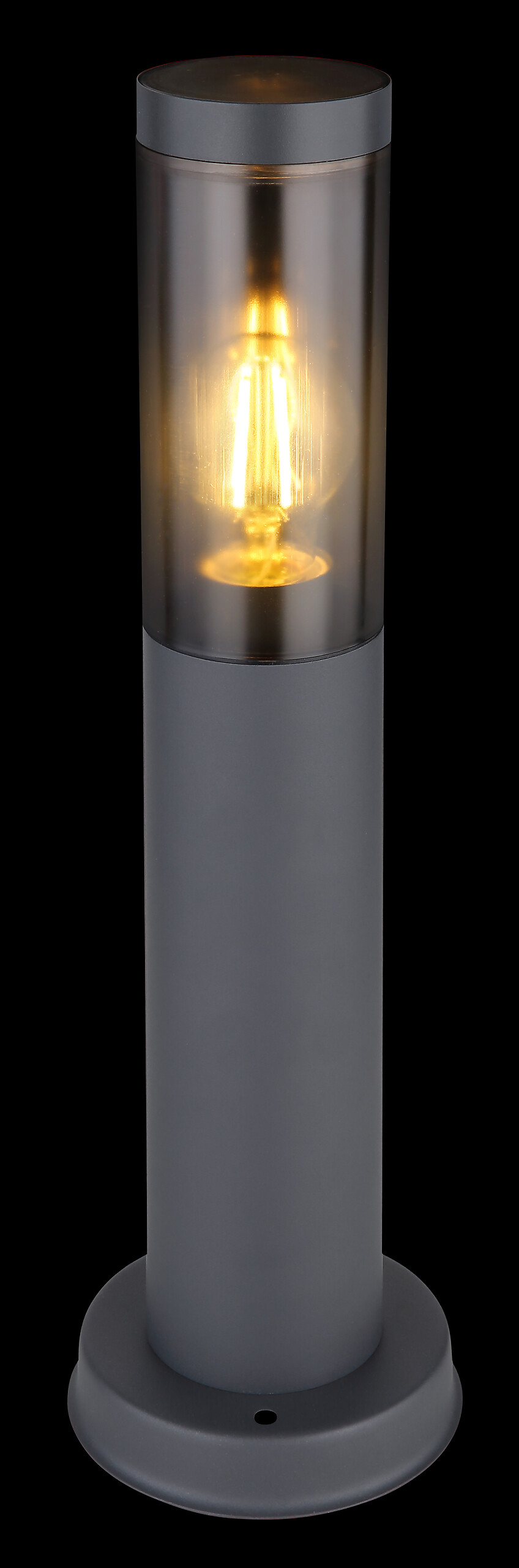 Außenleuchte 3158SA Boston anthrazit Rauch H/D: ca. 45x12,7 cm