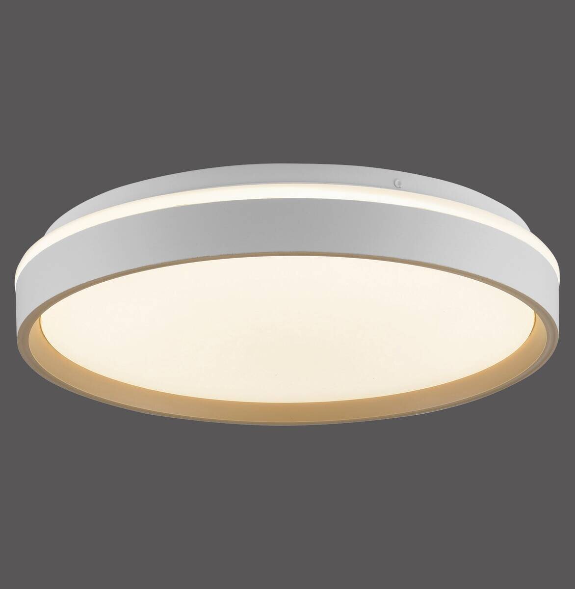 Just Light LED-Deckenleuchte Mio sand B/H/L: ca. 38,5x7,5x38,5 cm