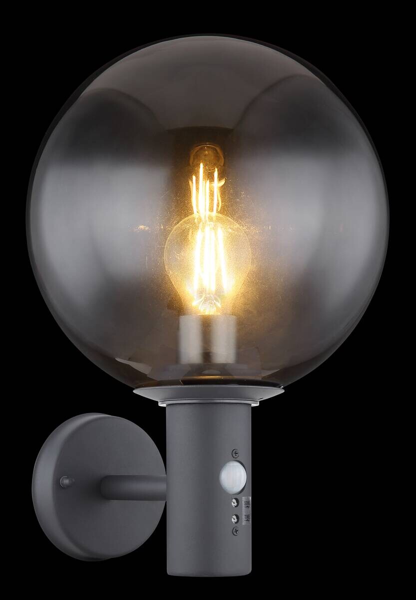 LED-Außenleuchte anthrazit B/H/D: ca. 25x37x25 cm