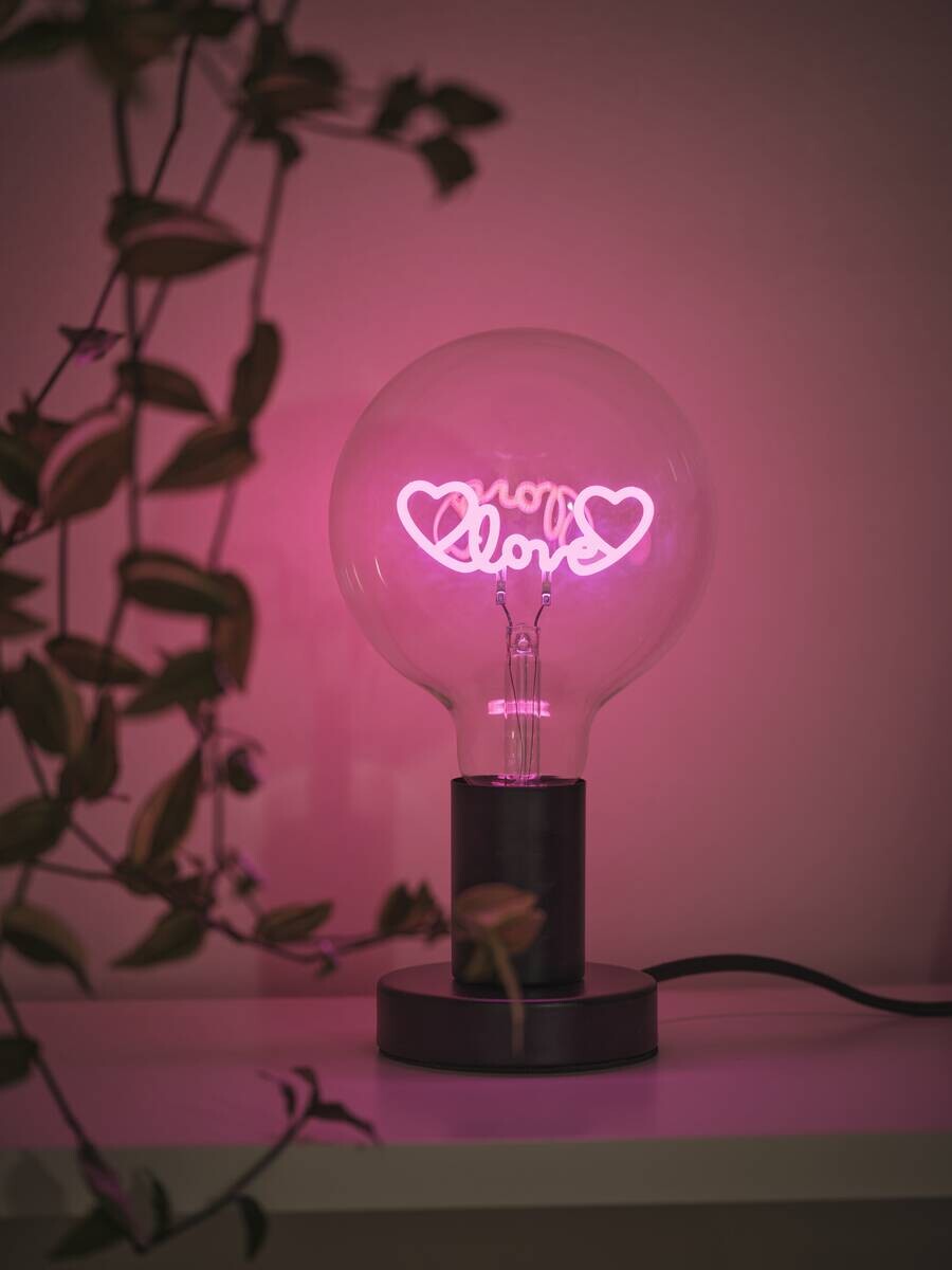 OSRAM LED-Tischleuchte Lettertable Metall B/H/L: ca. 12,5x23x12,5 cm E27