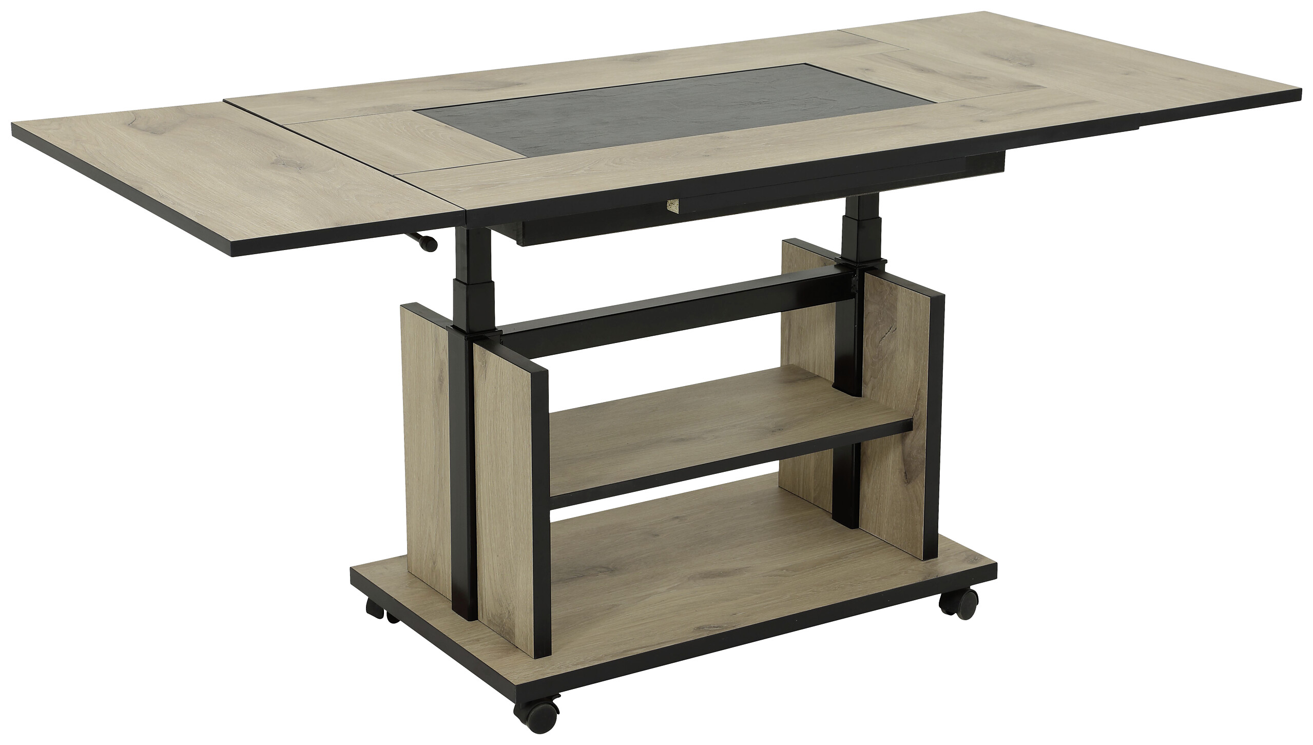 Hela Couchtisch Berlin braun Holzwerkstoff B/H/T: ca. 152x73x66 cm