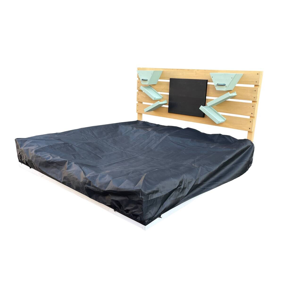 AXI Sandkasten Cato weiß B/H/L: ca. 105x59x100 cm