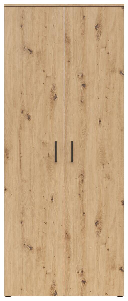Schrank Multi-Stauraum Typ 37 Eiche Artisan Nachbildung B/H/T: ca. 80x195x40 cm