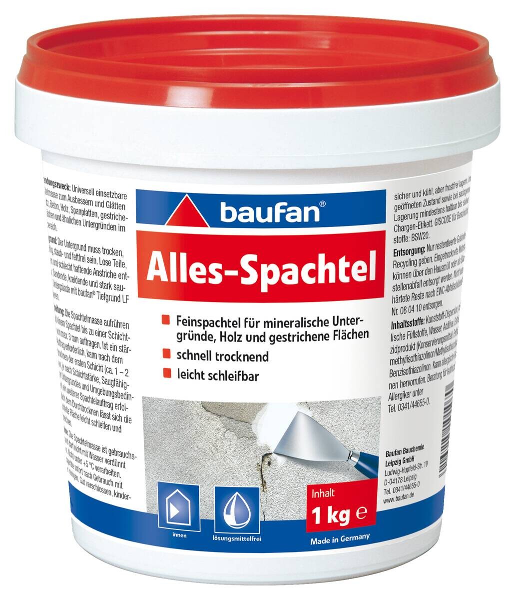 Allesspachtel ca. 1 kg