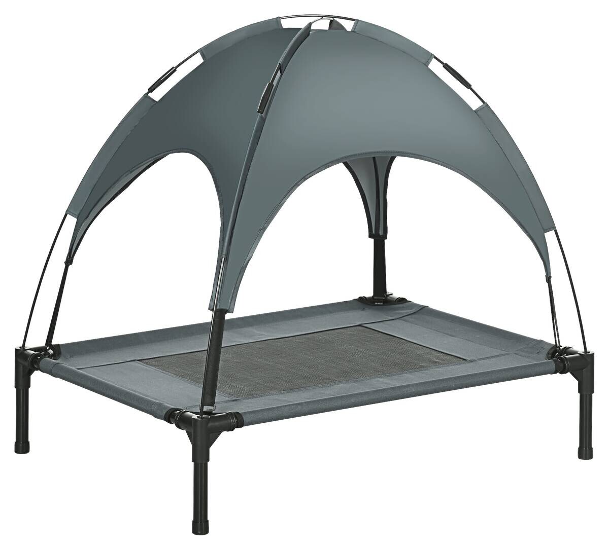 PawHut Hunde-Zubehör schwarz Polypropylen B/H/L: ca. 61x76x73 cm