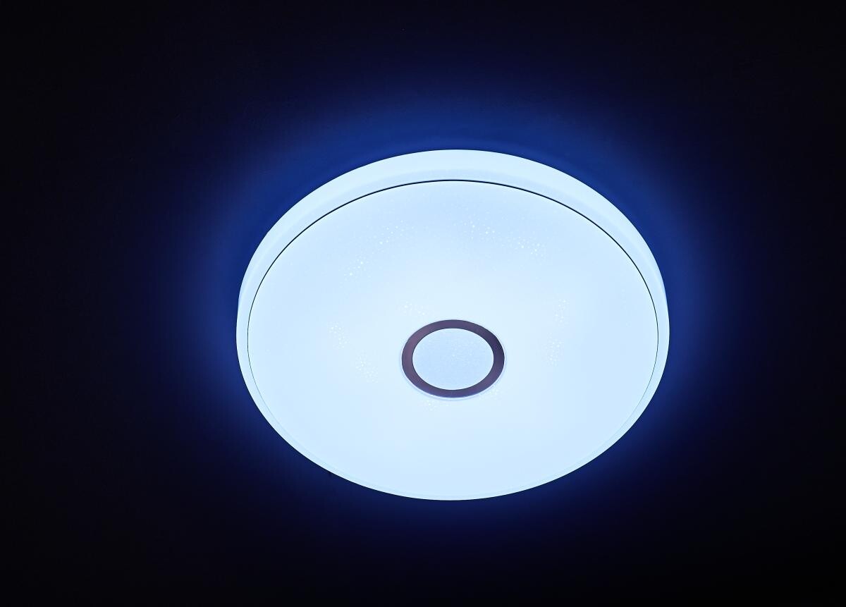 POCOline Deckenleuchte Joyce weiß Chrom Kunststoff D: ca. 57 cm