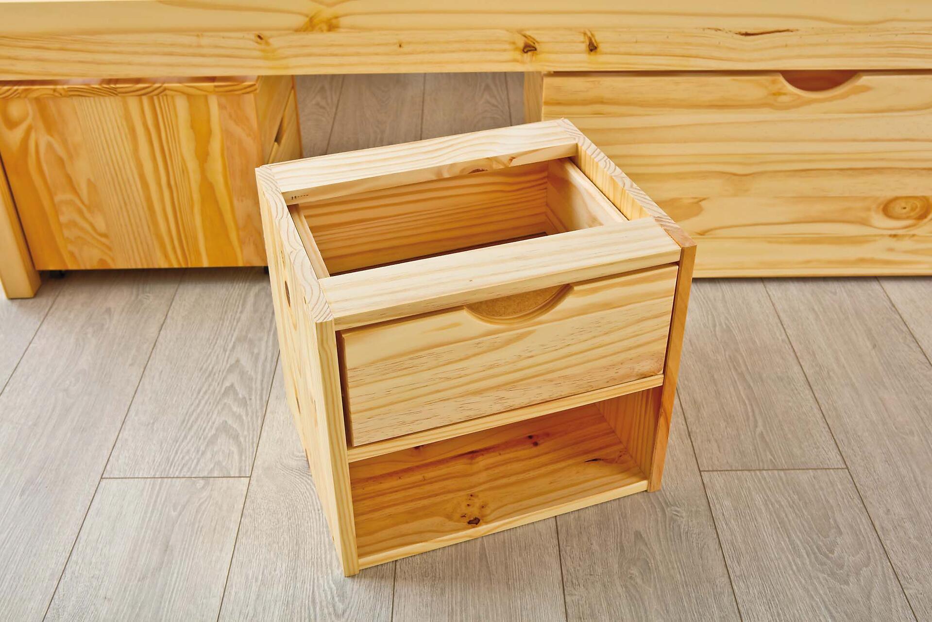 Funktionsbett Claas natur Liegefläche B/L: ca. 90x200 cm