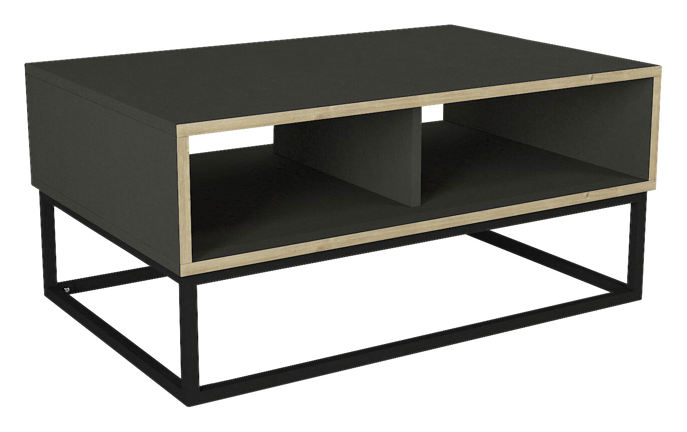 Couchtisch Dolores anthrazit Saphir B/H/T: ca. 90x41,6x60 cm