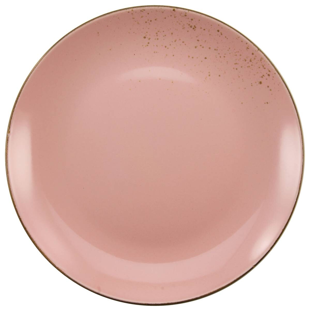 CreaTable Teller NATURE COLLECTION rosa Steinzeug D: ca. 27 cm