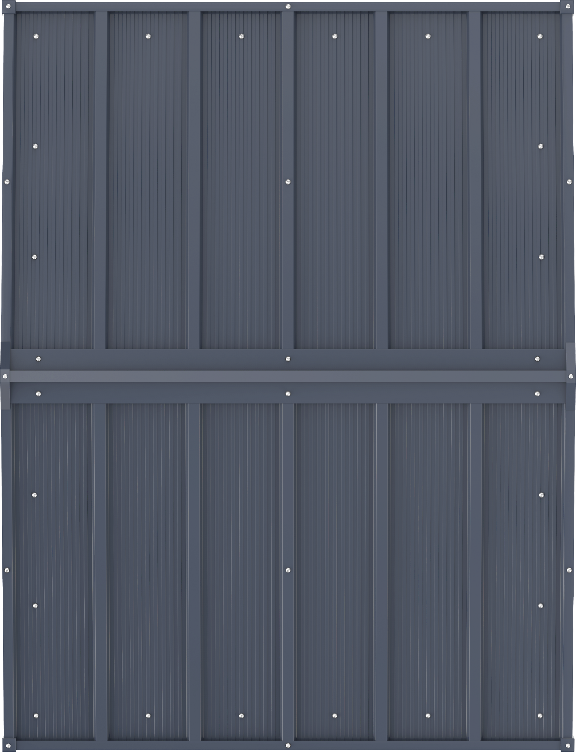 VCM Gerätehaus anthrazit B/H/L: ca. 163x182x112 cm