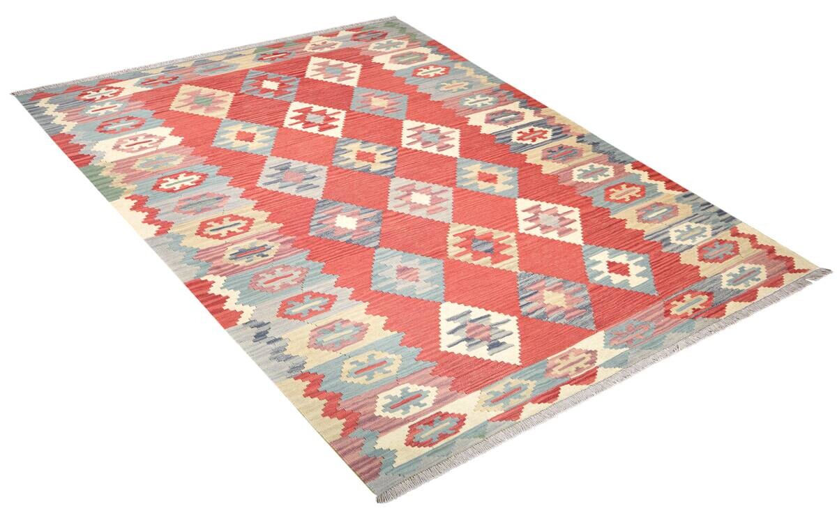 PersaTepp Teppich Kelim Gashgai bunt B/H/L: ca. 180x1x232 cm