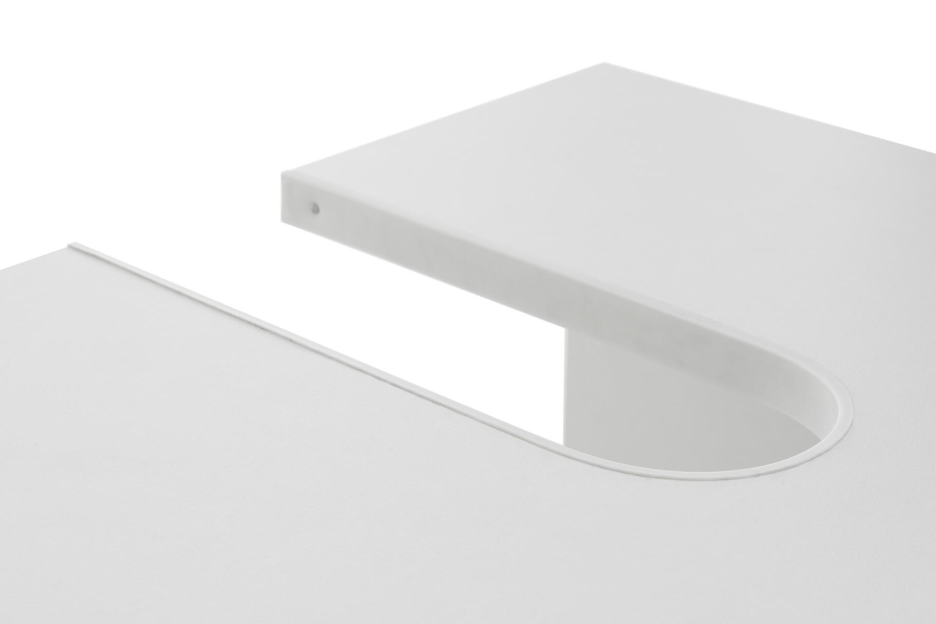 Waschbeckenunterschrank Solo 11 Beton Optik B/H/T: ca. 38x55x29 cm