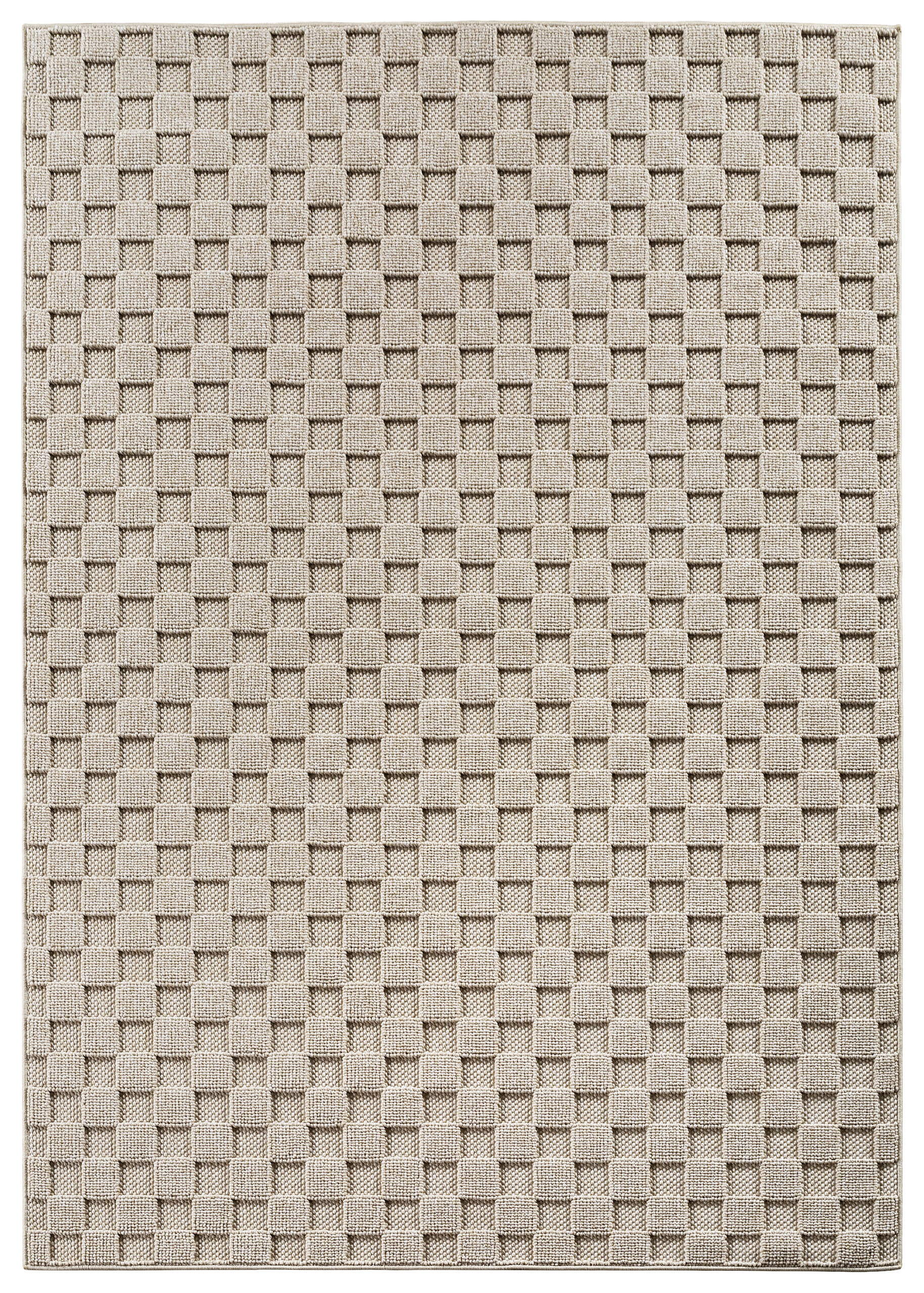 Ayyildiz Kurzflorteppich HELIX beige B/H/L: ca. 160x0,7x230 cm