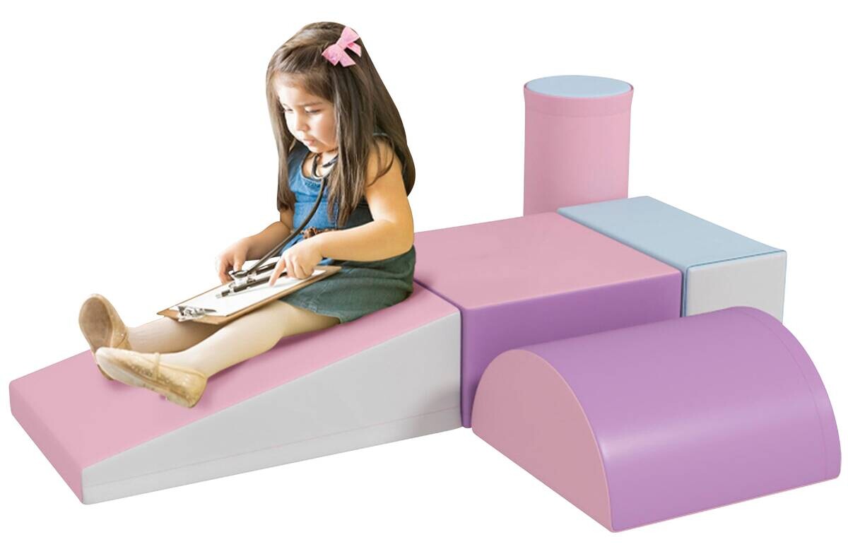 HOMCOM Bausteinset B/H/L: ca. 40,6x20,3x40,6 cm