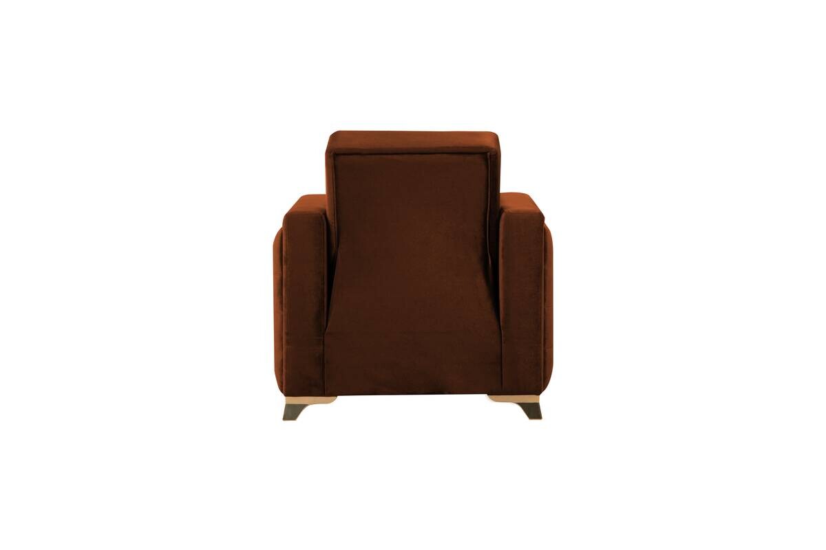 Sofa 3-2-1 Cavana zimtbraun Microfaser