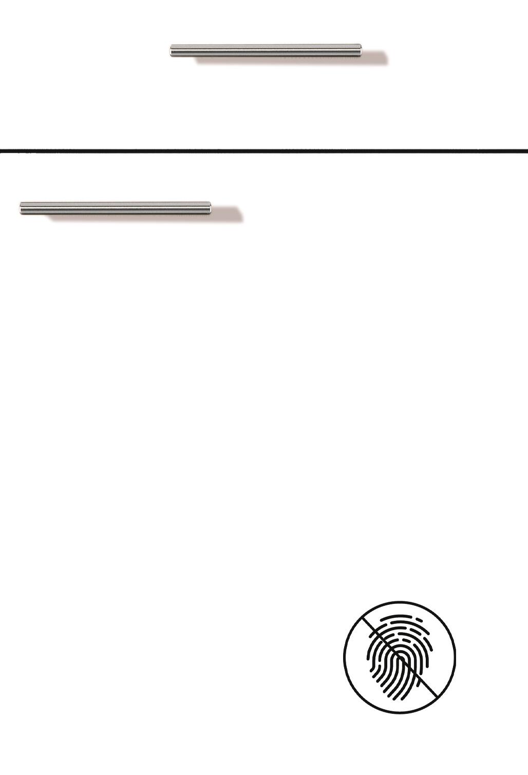 pino Küchenblock PN210 Graphit supermatt B/H/T: ca. 280x220,6x60 cm