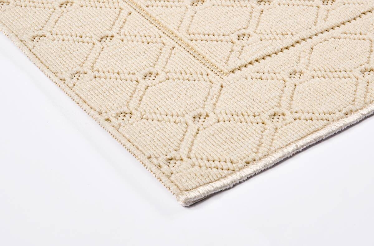 Webteppich Luxus beige B/L: ca. 160x230 cm
