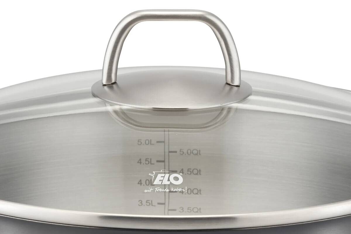 ELO Topfset Twice silber Edelstahl 4 tlg.