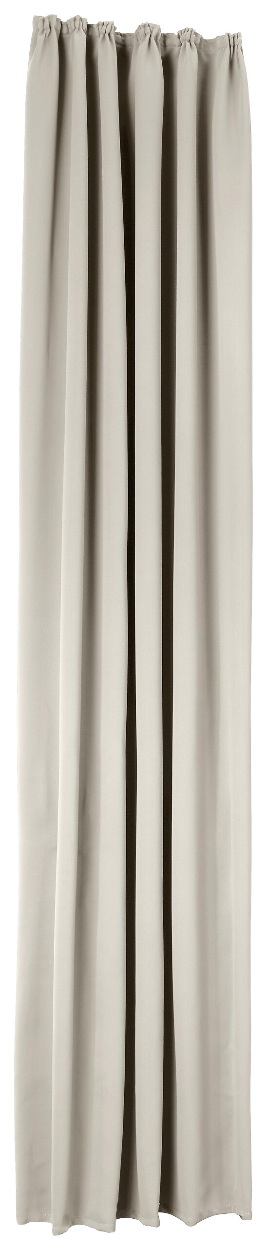 POCOline Verdunklungsvorhang Juna kitt B/L: ca. 135x245 cm