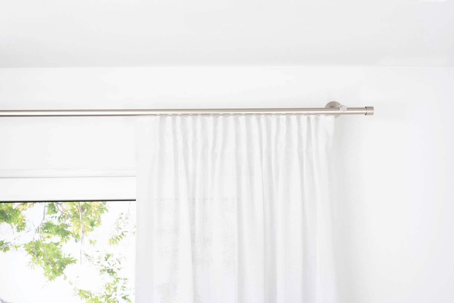 Kombivorhang BREEZE weiß B/L: ca. 135x245 cm