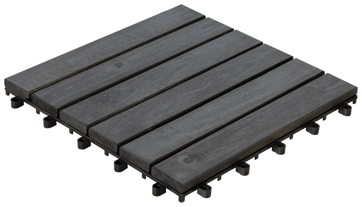 POCOline Terrassenfliese Anthrazit anthrazit B/L: ca. 30x30 cm