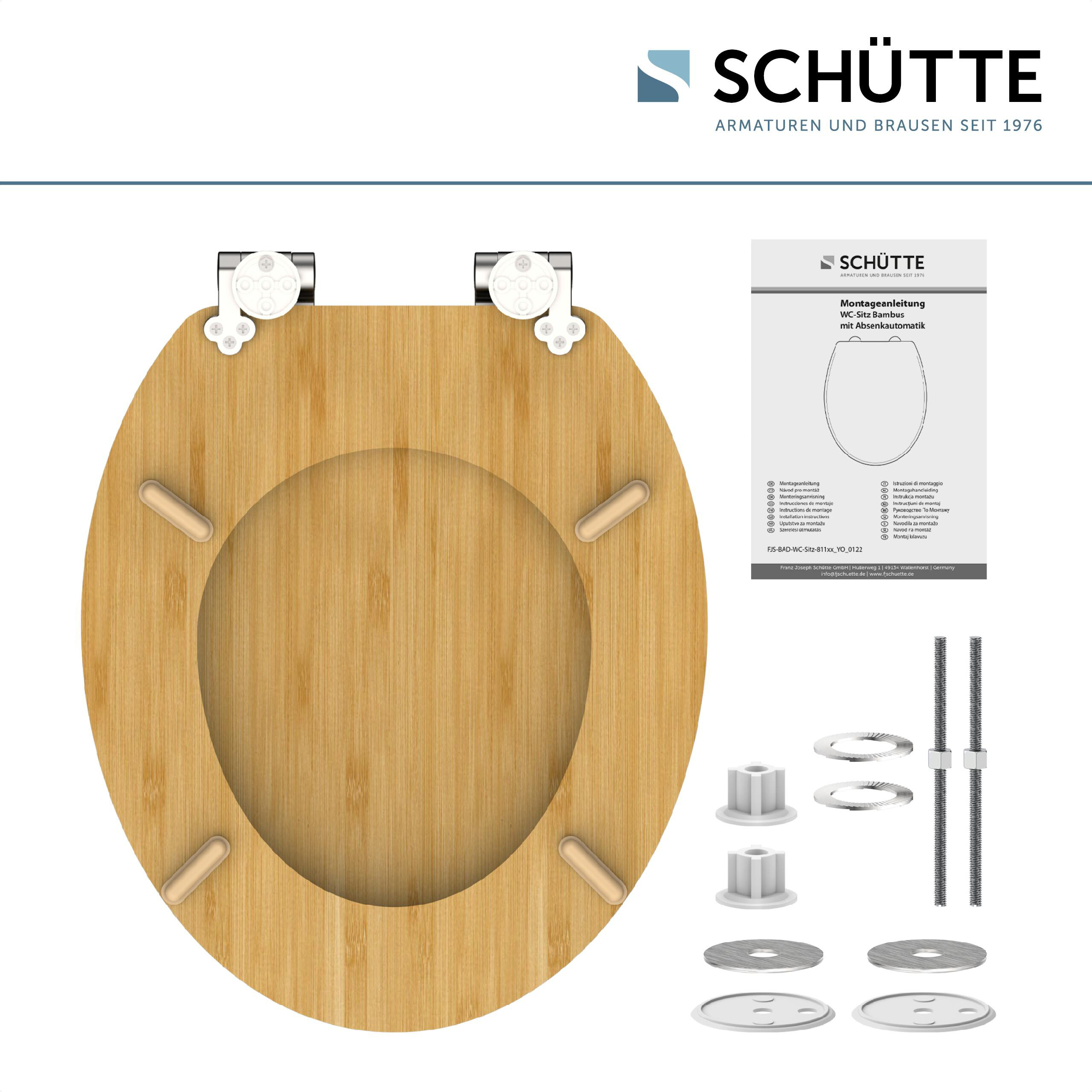 Schütte WC-Sitz Bambus