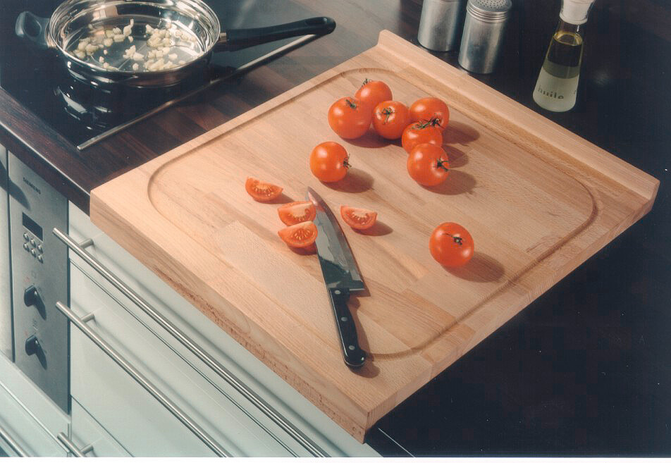 Bega-Consult Schneidbrett Bloody Buche B/H/T: ca. 48x2,8x58 cm