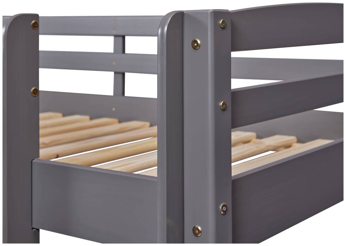 Etagenbett Lavius grau
