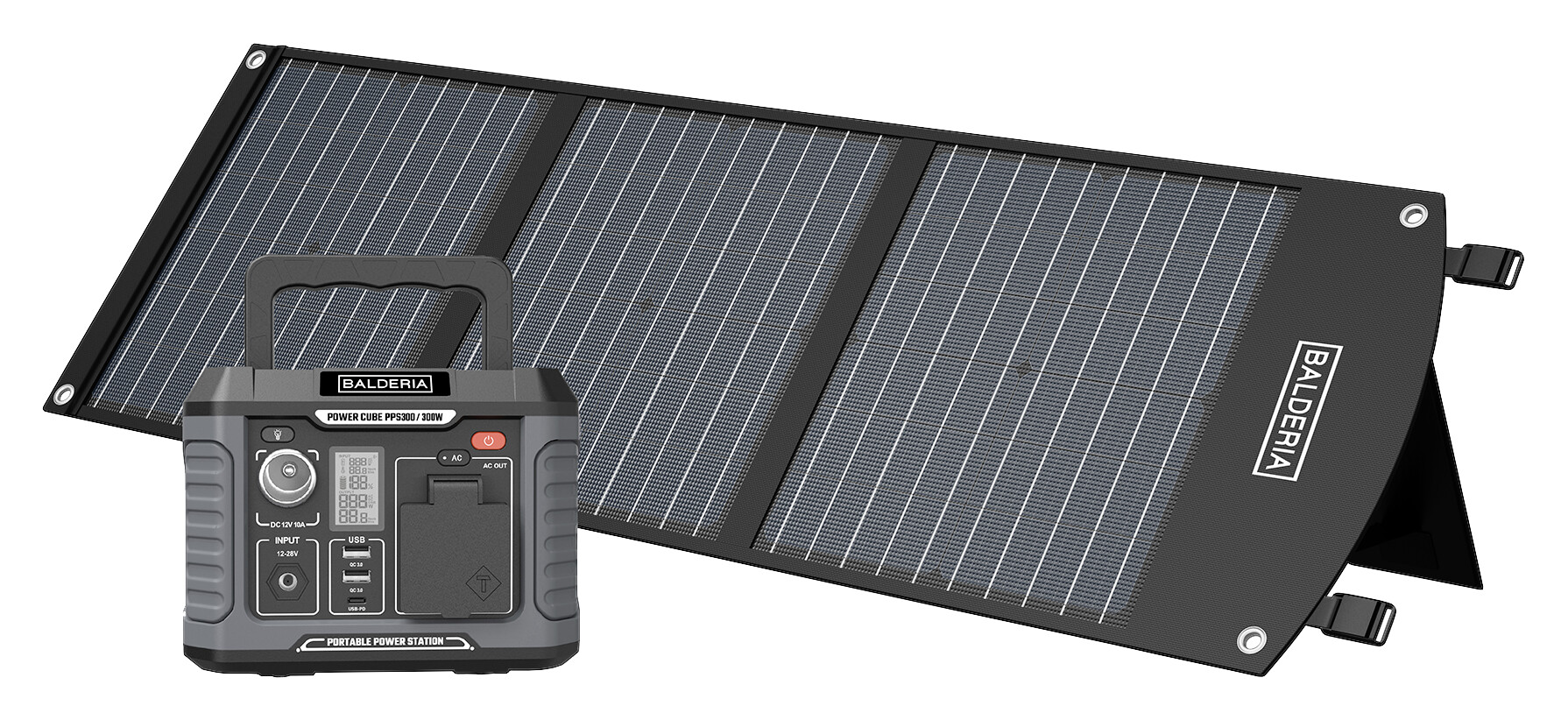 Balderia Powerstation PS300-60 B/H/T: ca. 19,2x14,8x14,2 cm Balderia Powerstation PS300-60 B/H/T: ca. 19,2x14,8x14,2 cm