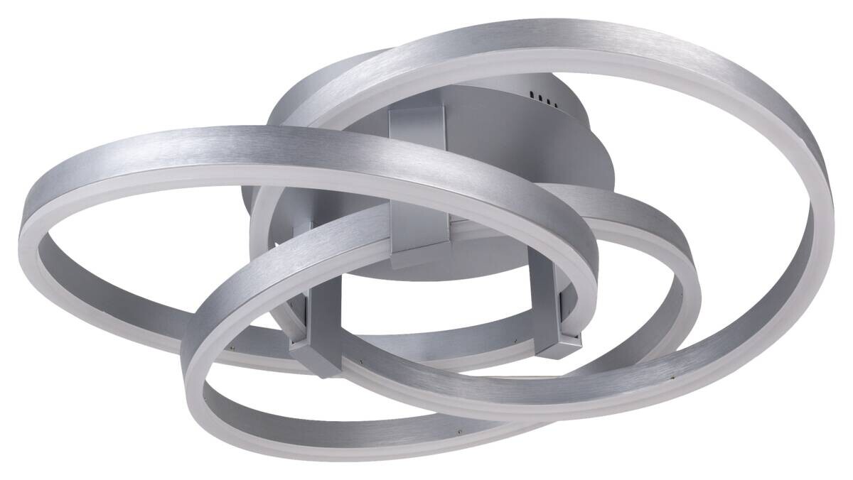 Näve Leuchten Deckenleuchte 1356260 Alu Metall Kunststoff B/H/T: ca. 58x18x58 cm null 1 Brennstellen