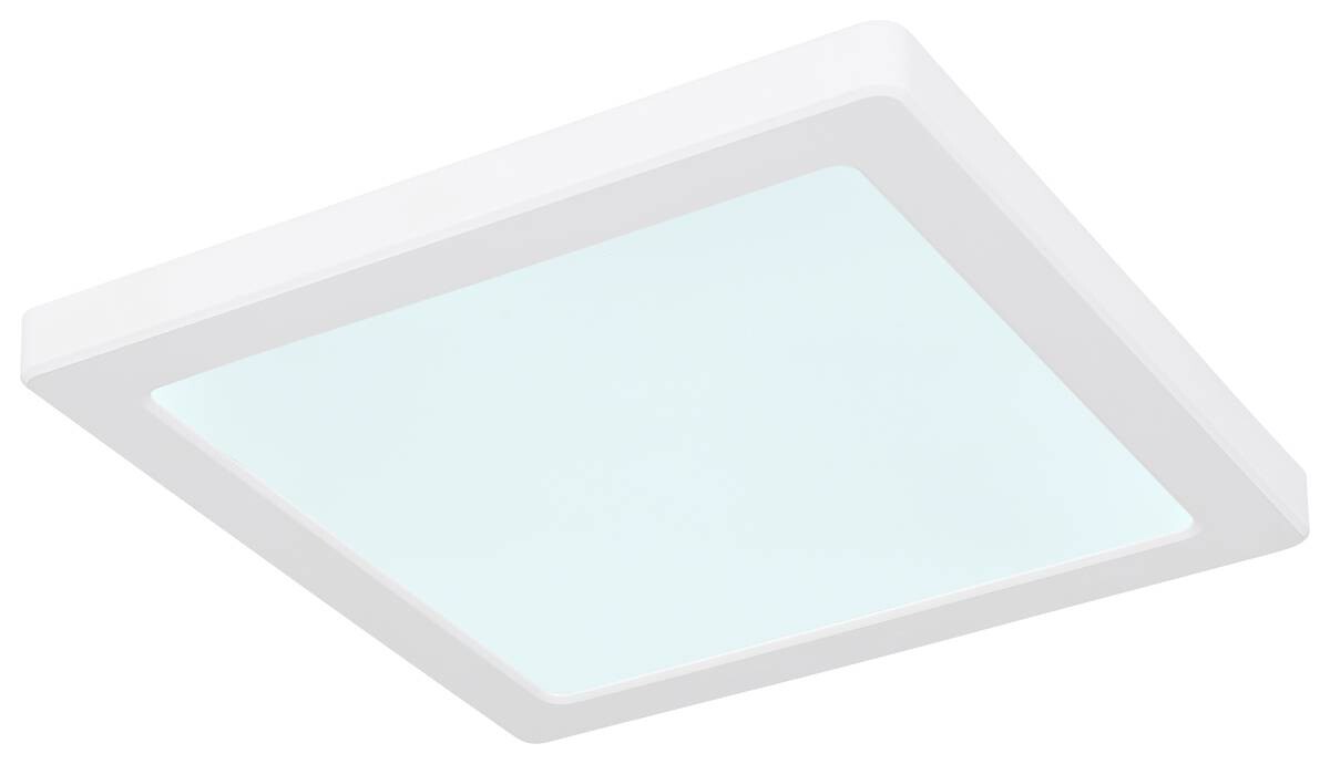 GLOBO Deckenleuchte Lasse weiß Opal Kunststoff B/L: ca. 16,7x16,7 cm 1 Brennstellen