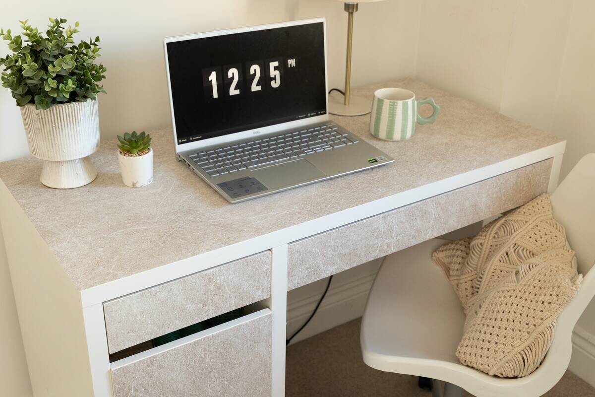 Klebefolie Betonoptik beige B/L: ca. 67,5x200 cm