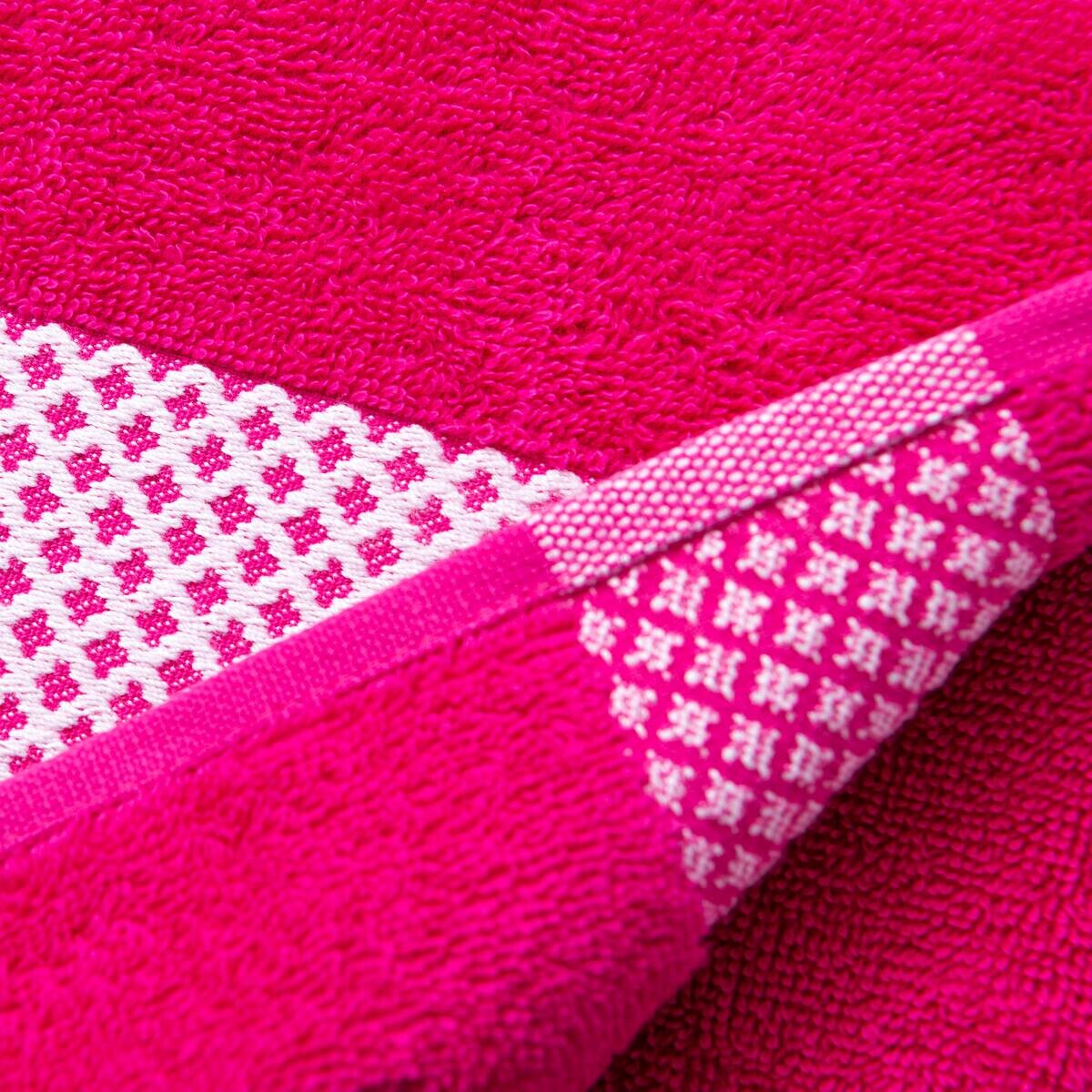 BENETTON Handtuch SUMMER pink Baumwolle B/L: ca. 50x90 cm