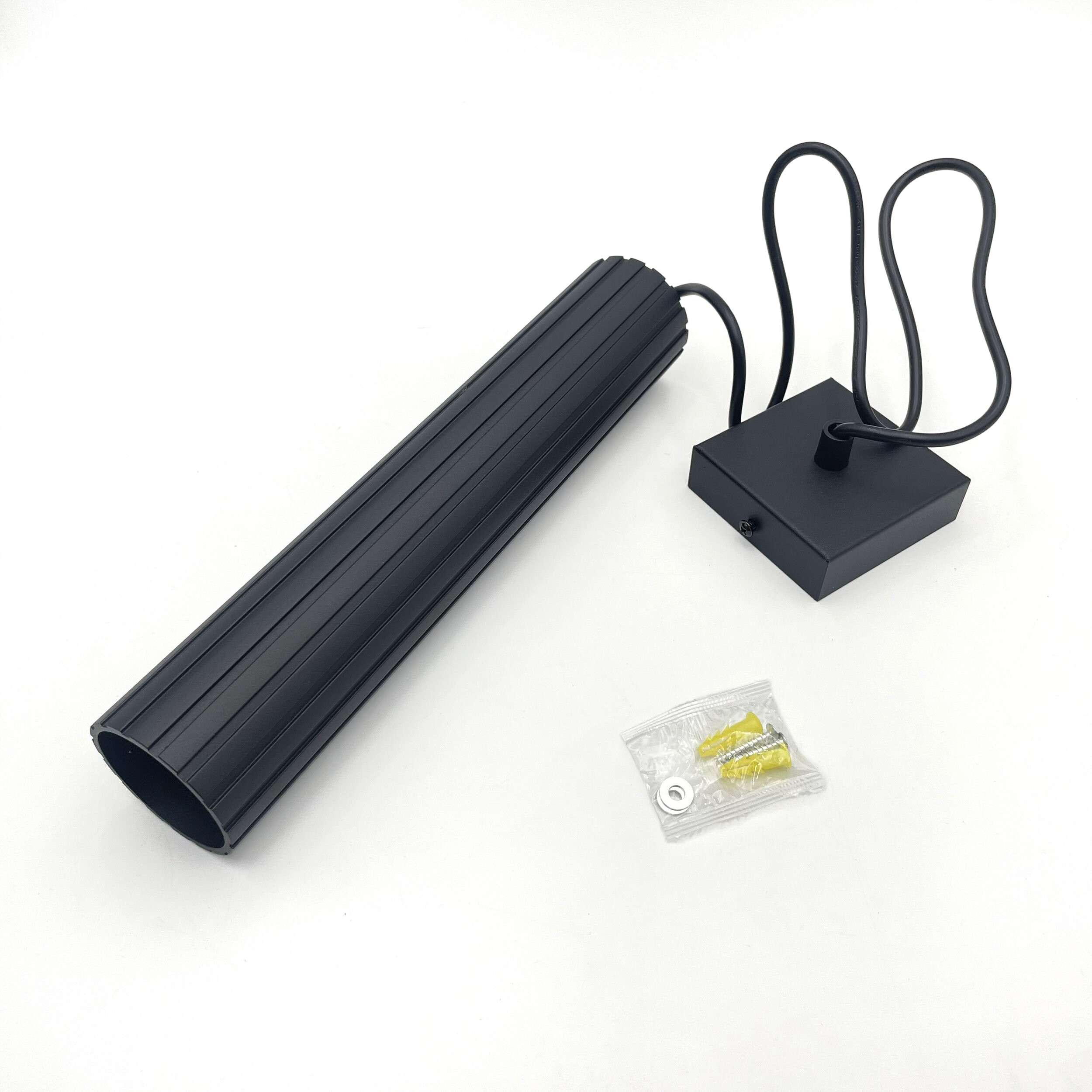 Lamkur Strahler Prisma schwarz Stahl B/H/L: ca. 6,5x118x6,5 cm 1 Brennstellen