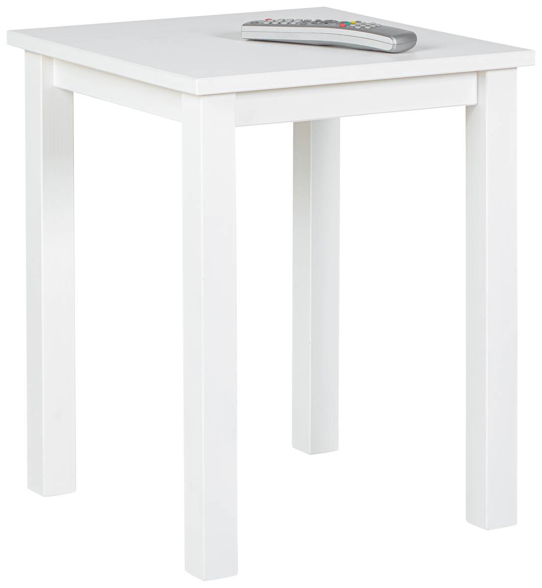 Beistelltisch Asgar weiß B/H/T: ca. 45x55x45 cm