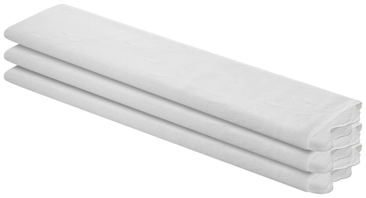 Store-Meterware Blätter weiß H: ca. 280 cm