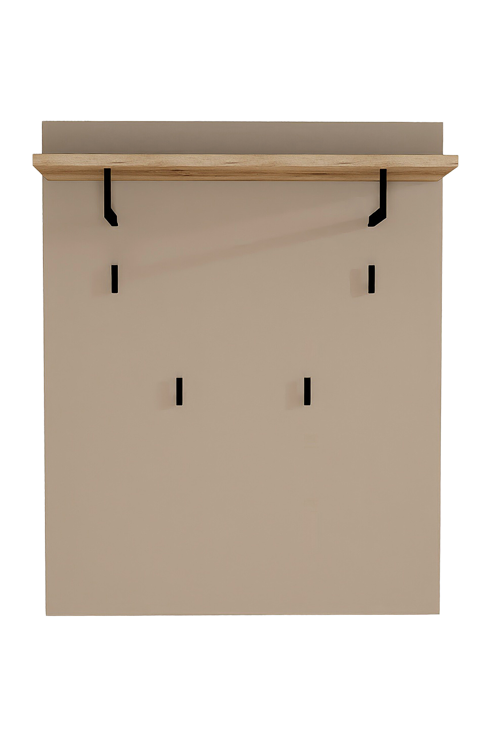 Garderobenpaneel Fargo Eiche Cashmere B/H/T: ca. 80x100x30 cm