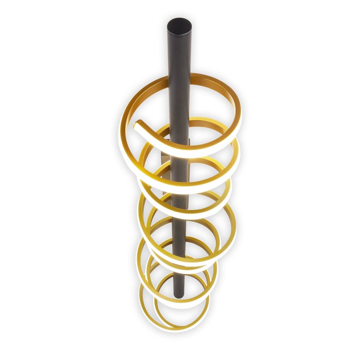 Näve Leuchten Deckenleuchte 1374358 gold Kunststoff Metall B/H/T: ca. 20x27x100 cm null 1 Brennstellen