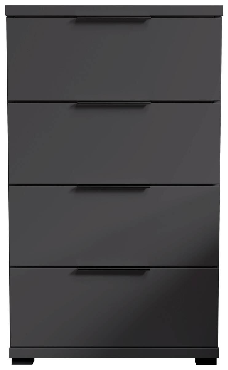 Nachtkonsole Salermo Graphit B/H/T: ca. 46x79x42 cm