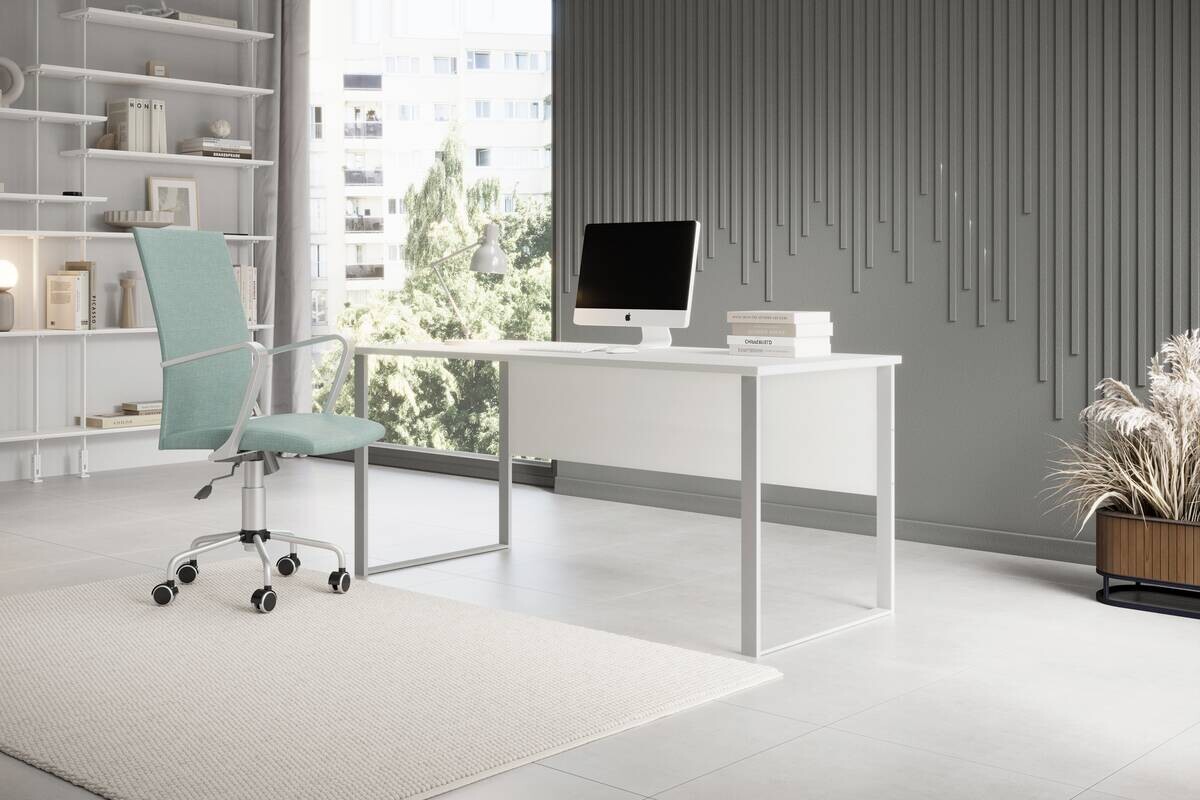 Schreibtisch Amanda weiß B/H/T: ca. 170x77x73 cm