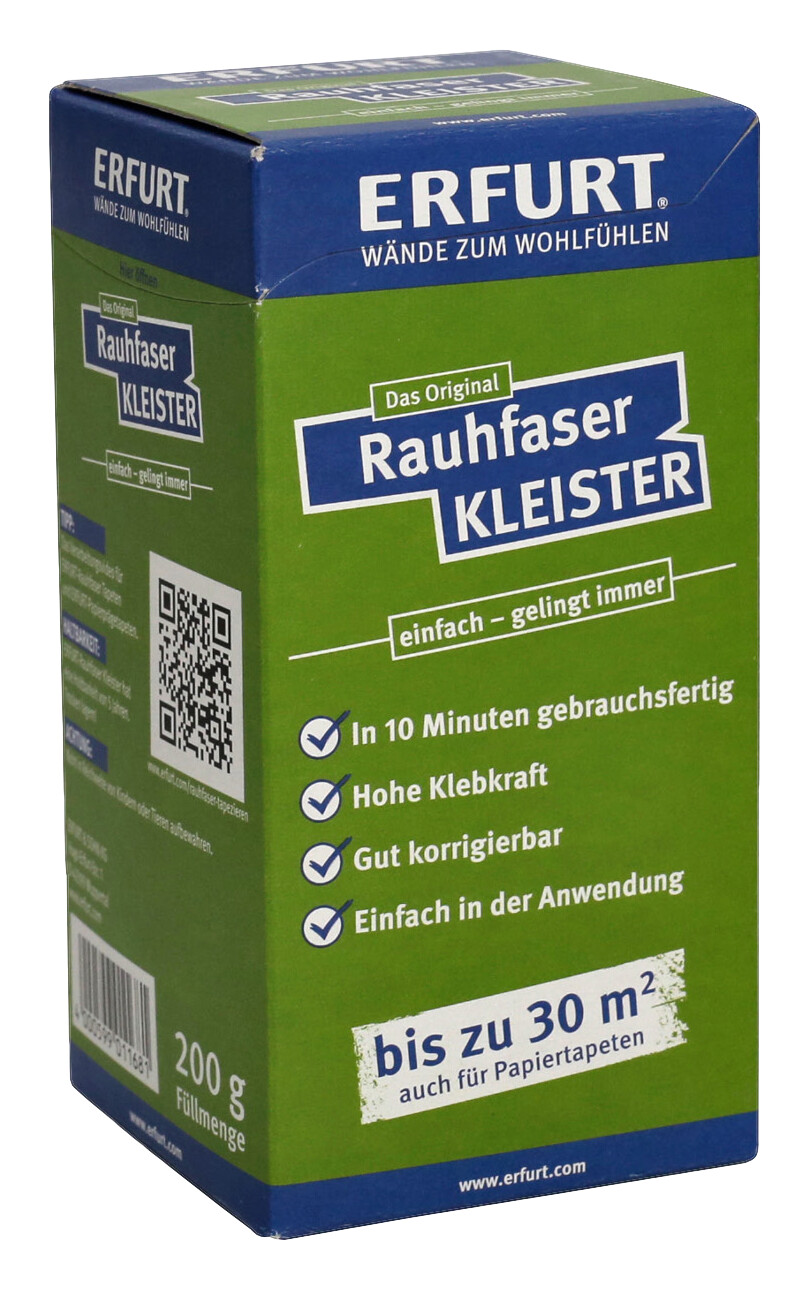 Erfurt Tapetenkleister Rauhfaser ca. 0,2 kg